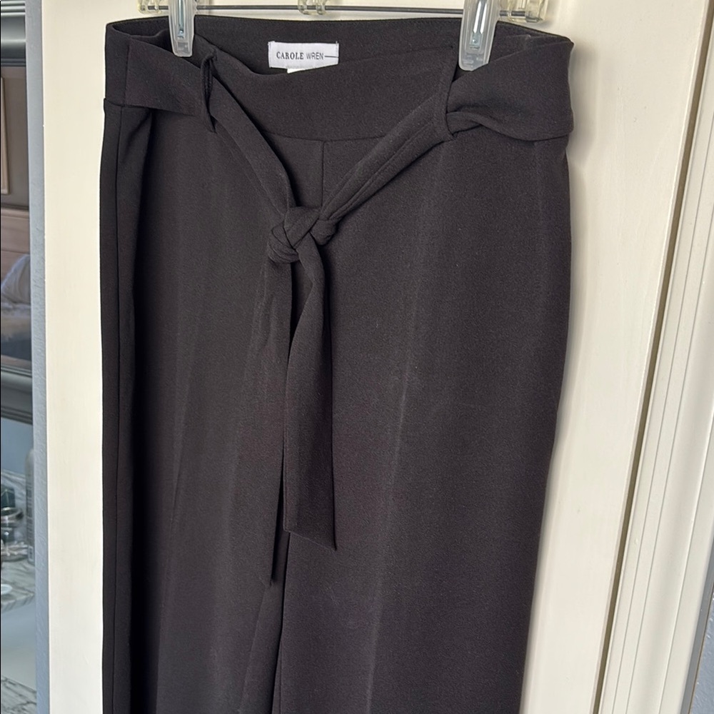 Black Wide-Leg Pants - Picture 5 of 6